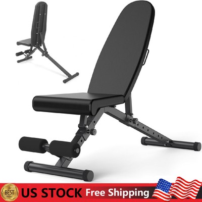 Weight Bench, Adjustable Training Bench with 900Lbs Capacity, Full Body Workout
