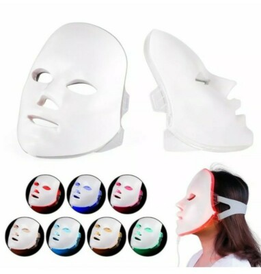 2020 LED Facial Mask Beauty Skin Rejuvenation Photon Light 7 Colors Mask Therapy