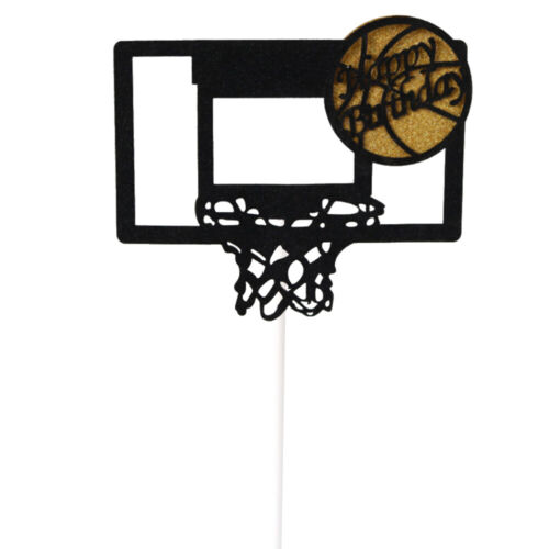  6pcs Basketball Cake Topper Birthday Cake Decoration Baby Shower Birthday Party - Picture 1 of 11