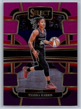 2024 WNBA Panini Select #31 Tyasha Harris Concourse /99 SUN Pink Purple