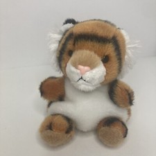 Aurora Palm Pals Indy Tiger Mini Orange 5" Adorable Stuffed Animal Soft 2020 Cat