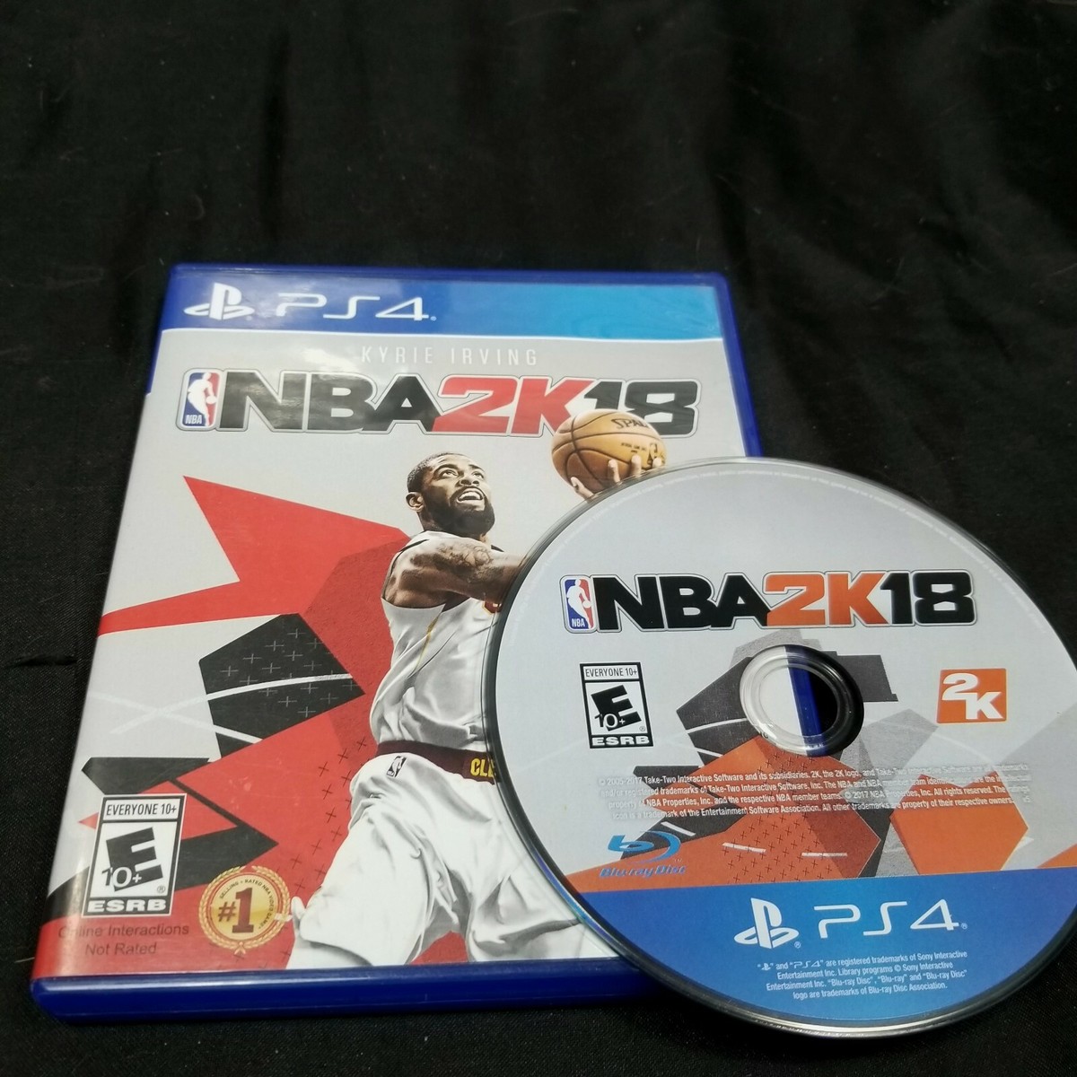 NBA 2K18 for PlayStation PS4 Complete Kyrie Irving 710425479076