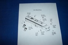 American Flyer Parts - PA11491 Alco Ladder - 2 Hole w/Pins 2 - 70
