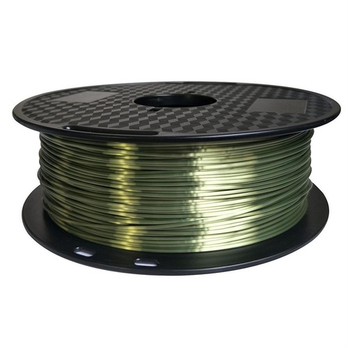 Silk Green Bronze 1.75mm PLA Filament 3D Printer Filament 1KG (2.2LBS) Printing - Picture 2 of 5