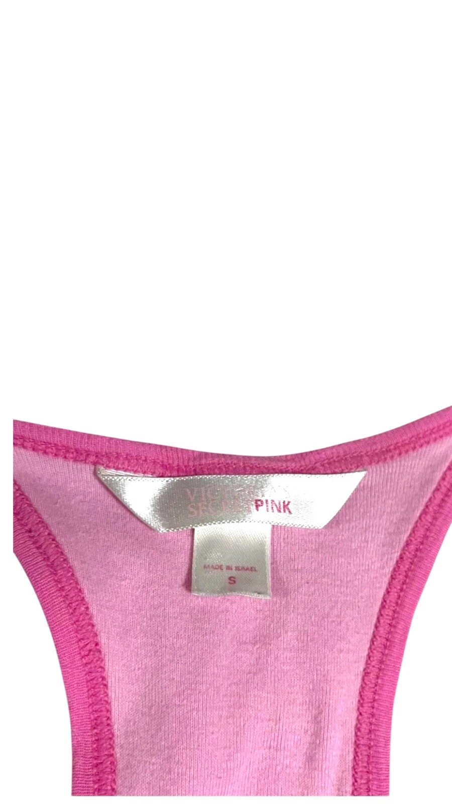 UNDERCOVER Abito Victoria's Secret ROSA "Pink Fizz " logo mini dress raro e vintage piccolo