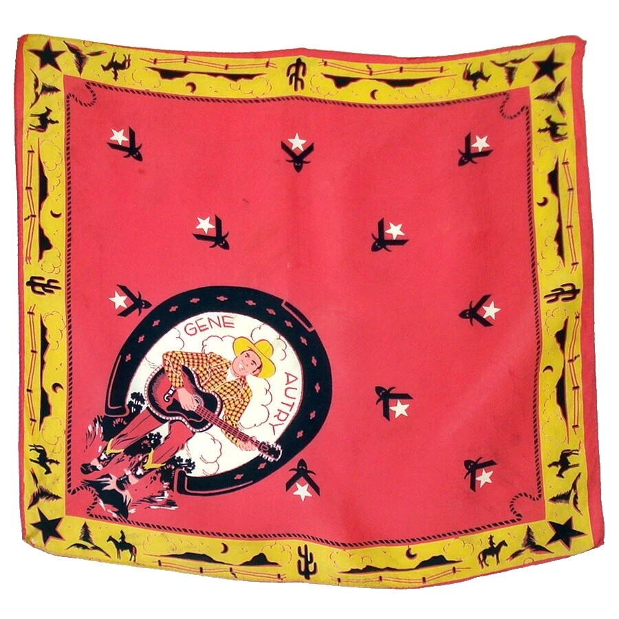 Bufanda de Rayón 1940s Bufandas y estolas Vintage