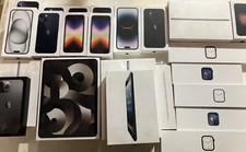 Apple Empty Boxes Lot Of 18 -iPad, iPhone, Apple Pen, Apple Watch/Band
