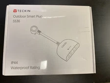 TECKIN Outdoor Smart Plug Wifi Plug-in Light Switch SS36 IP44 Waterproof NEW CIB