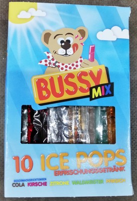 12 4 1l Bussy Mix Wassereis Ice Pops Erfrischungsgetrank 10 X 40 Ml Ebay