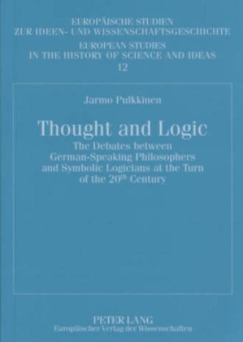 Thumbnail - Thought And Logic The Debates Between German-speaking Philosophers And