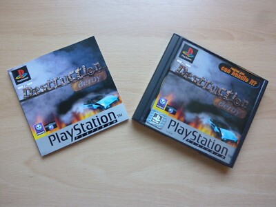 DESTRUCTION DERBY Playstation PS1 Spiel komplett mit Anleitung OVP CIB