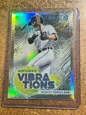 2022 Bowman Chrome Baseball Virtuosic Vibrations # VV-2 Spencer Torkelson
