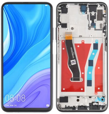 LCD und Touch, Ersatzbildschirm für Huawei P Smart Pro STK-L21 Prime IPS Rahmen