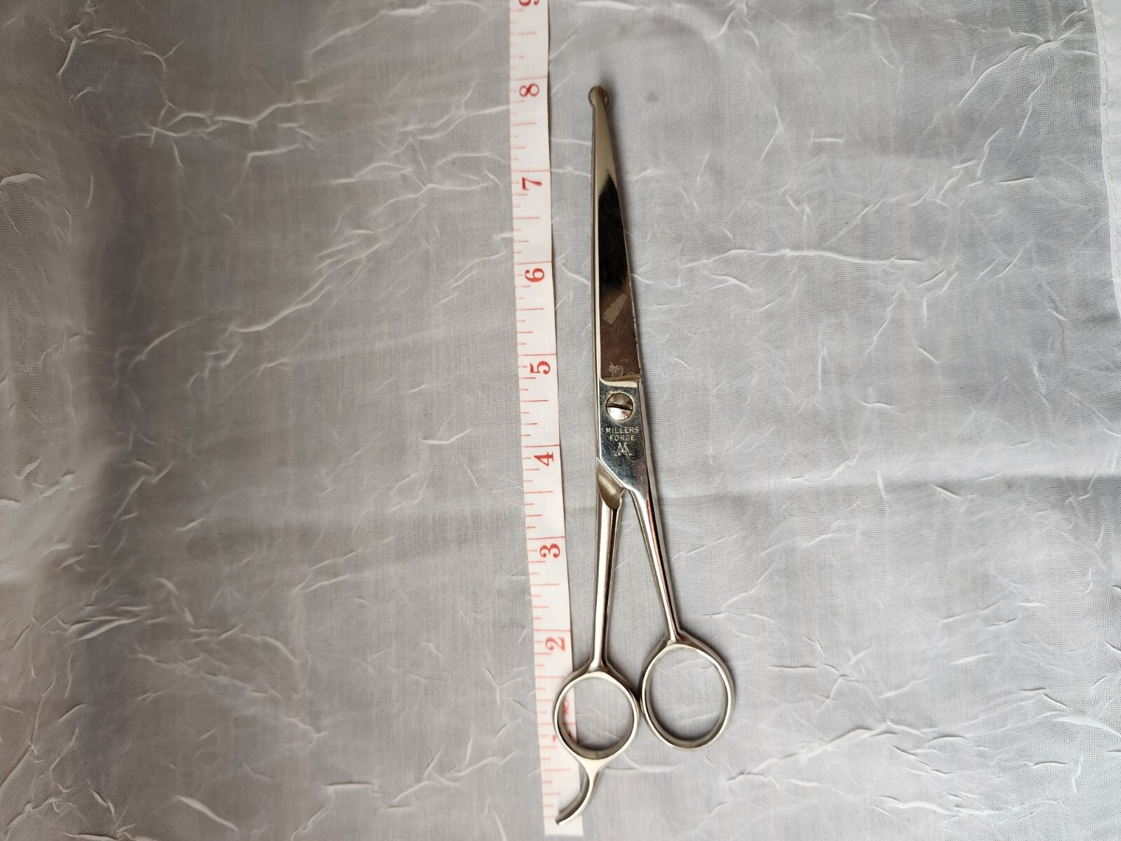 MIllers Forge Scissors Blunt Safety Tip Straight Shears Pet Dog Cat Grooming