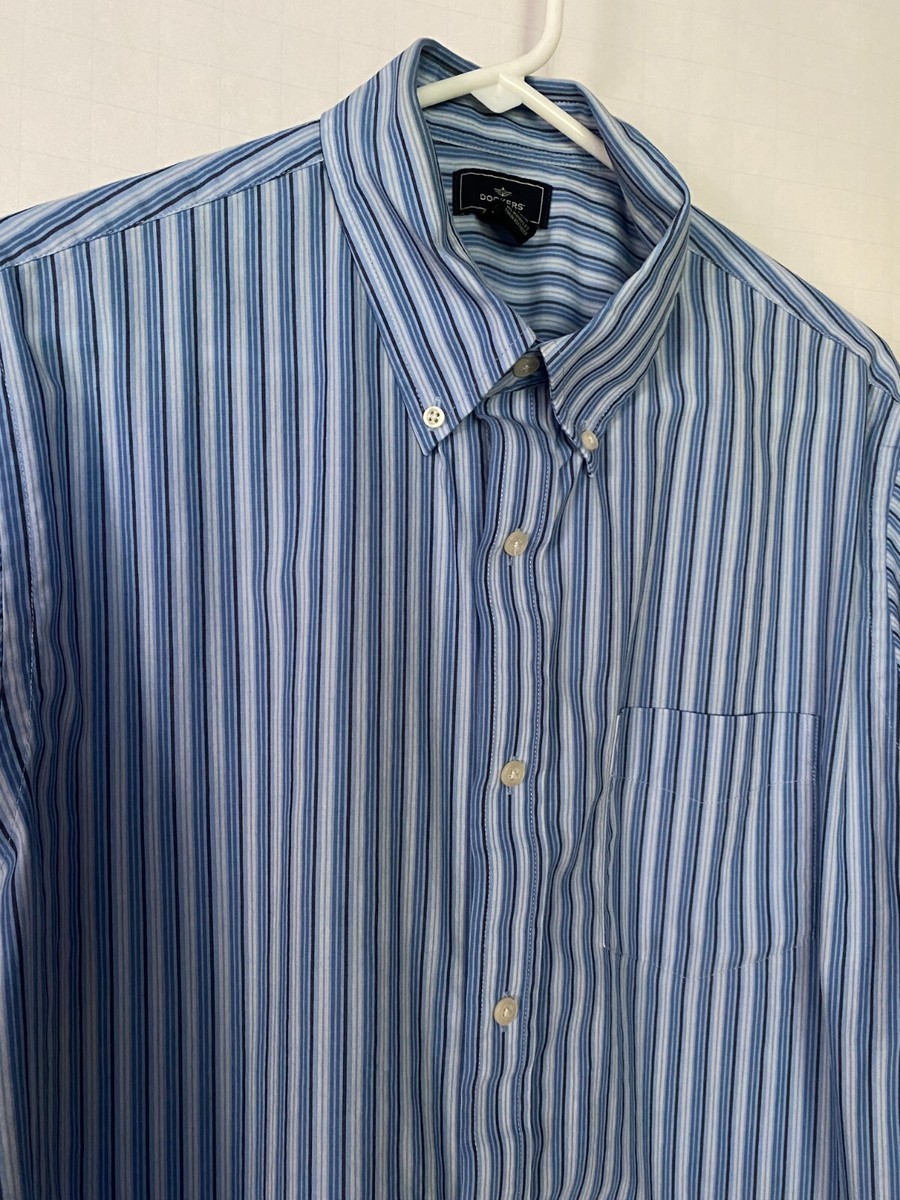 dockers long sleeve dress shirt Amazon.com: Dockers Men's Signature Shirt Long Sleeve Classic Fit with Stain Defender, Black, Small : Clothing, Shoes & Jewelry