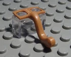 lego figure accessories tail ochre