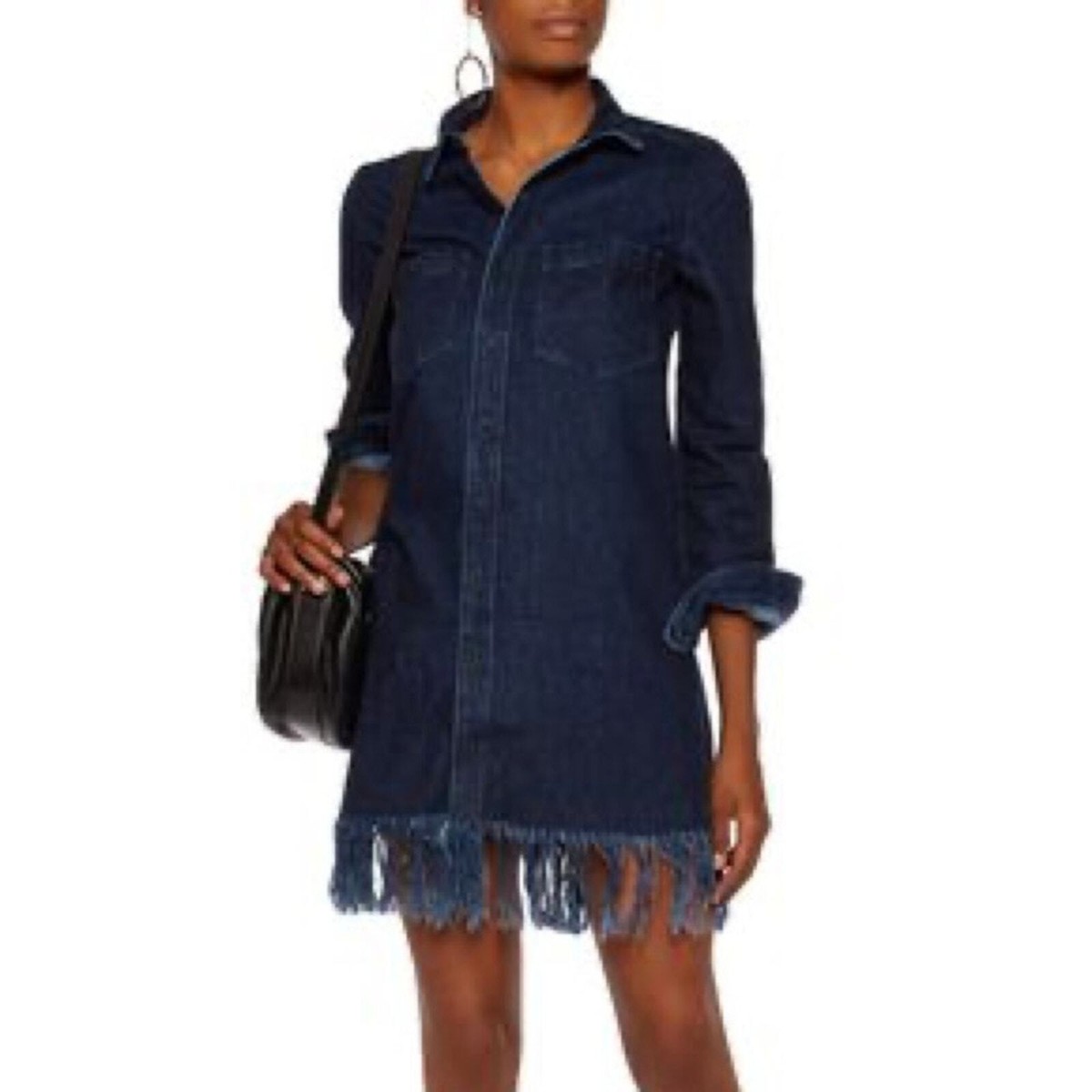 3x1 denim dress fringe long sleeve extra small | eBay 3x1 denim dress fringe long sleeve extra small | eBay