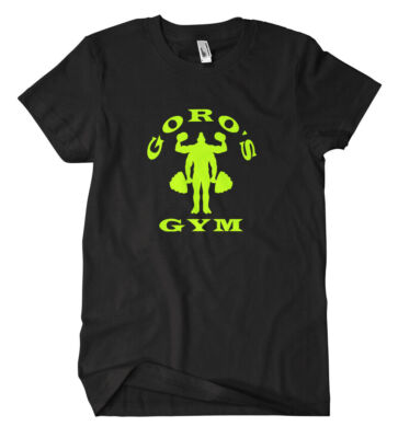 Goro´s Gym T-Shirt Fun Kult Game Skorpion Mortal Sub Zero Raiden Zocken Kombat