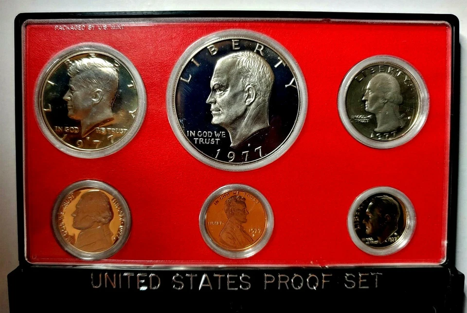 1977-S US Proof Mint Set 6 Coins CLAD 19cct0913 - Image 3 of 3