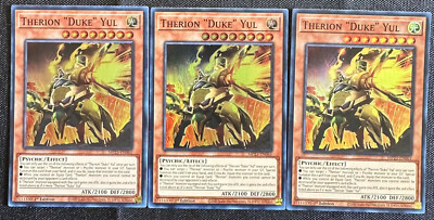 YUGIOH 3x Therion ''Duke'' Yul MP23-EN061 Super Rare NM