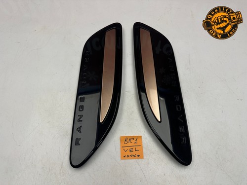 2018-2025 LAND RANGE ROVER VELAR - HOOD AIR VENT GRILLES TRIM PAIR OEM 48 kmiles - Imagen 5 de 10