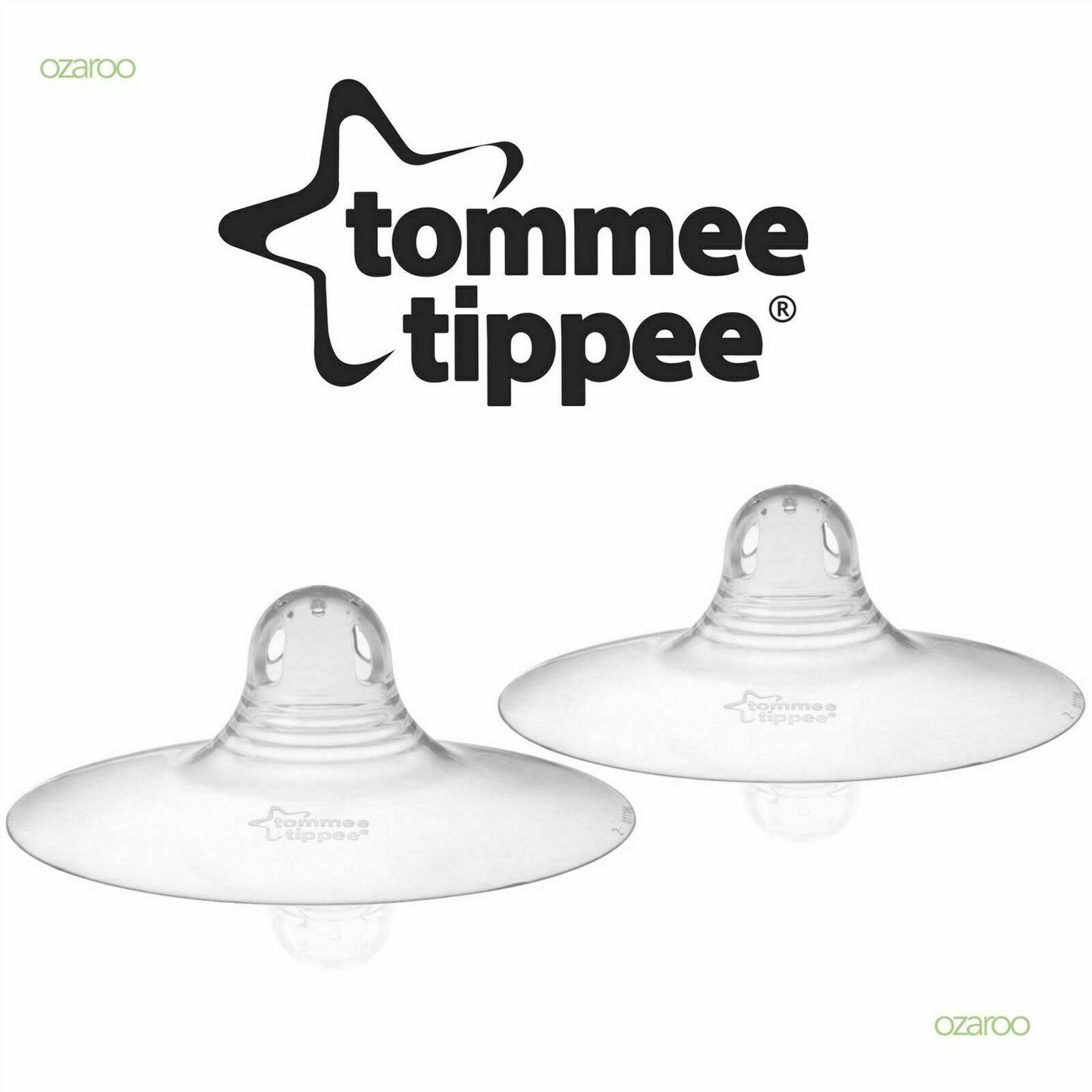 New Tommee Tippee Closer To Nature Protective Nipple Shields Breast