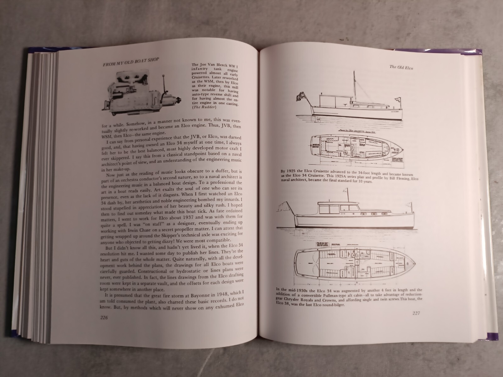 From My Old Boat Shop Weston Farmer Elliot Bay Classics Edition Boat