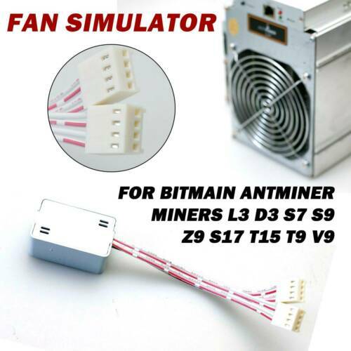 Fan Simulator for Bitmain Antminer Miners L3 D3 S7 S9 Z9 S17 T15 T9 V9 Mining - Picture 8 of 12