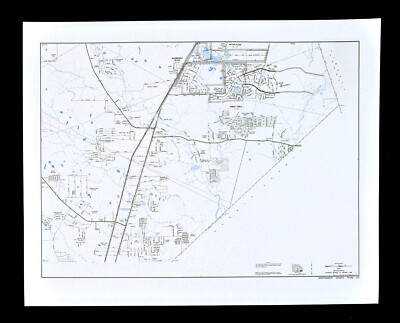 Texas Map - Montgomery County - Patton Village Roman Forest Woodbranch  TX