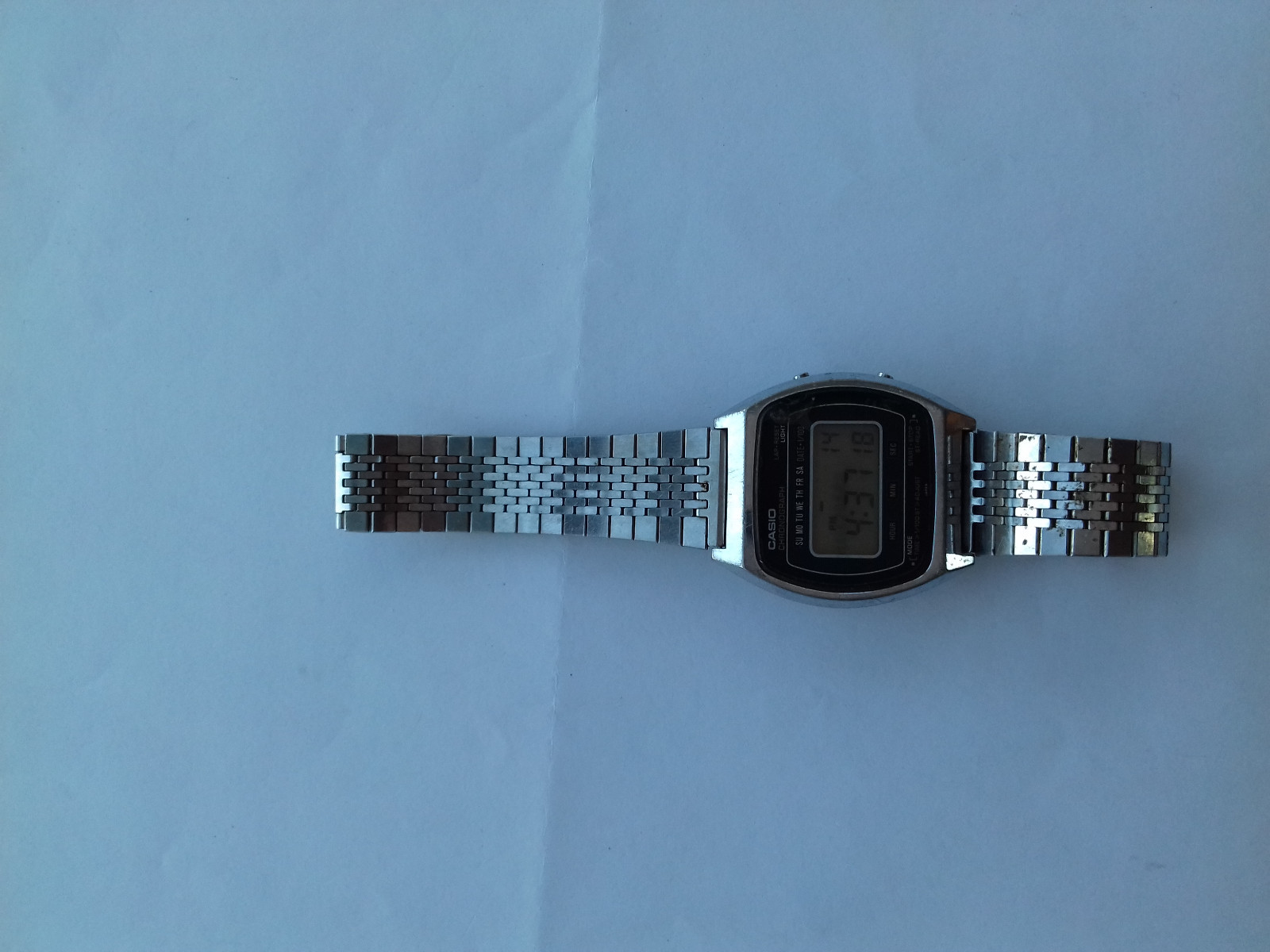 Vintage Casio 110QS Module 37 Digital Watch MONTRE UHR MADE JAPAN