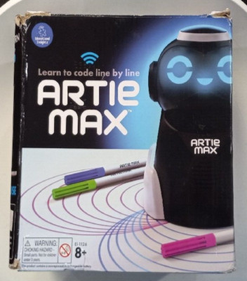 Educational Insights Artie Max The Coding Drawing Robot STEM Toy - Open Box