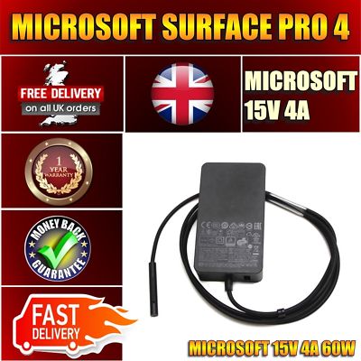 Original-Zubehör-Hersteller Microsoft Surface Book Pro 3 Pro 4 60 W 15 V 4 A Netzteil 1706