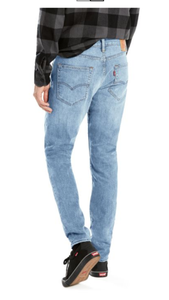 levi's mens line 8 slim taper fit jeans classic black