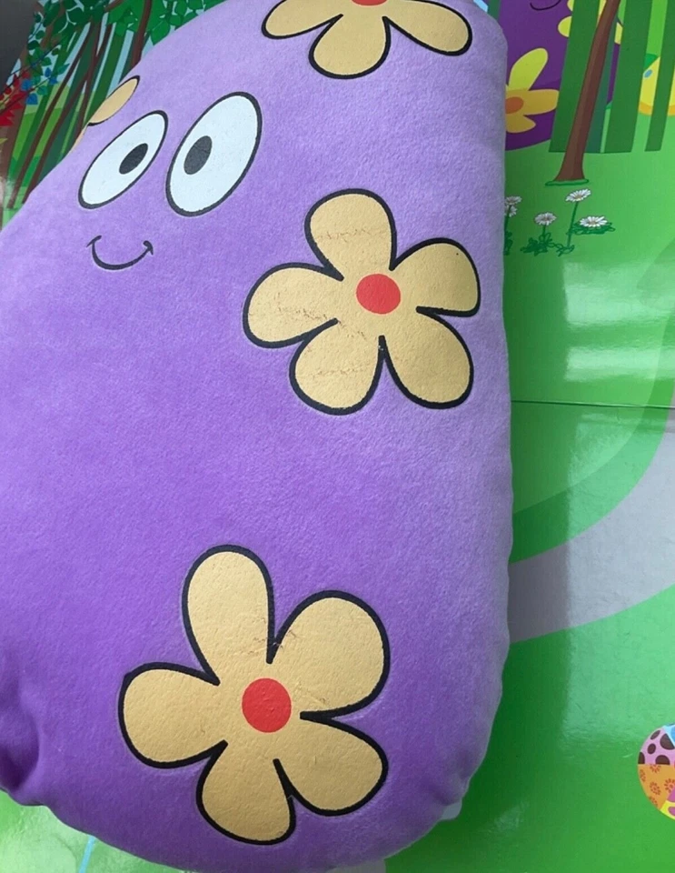 In The Night Garden Plush Purple & Flowery Haa Hoo Haahoo Cushion - Very Rare!!! - Image 4 of 4