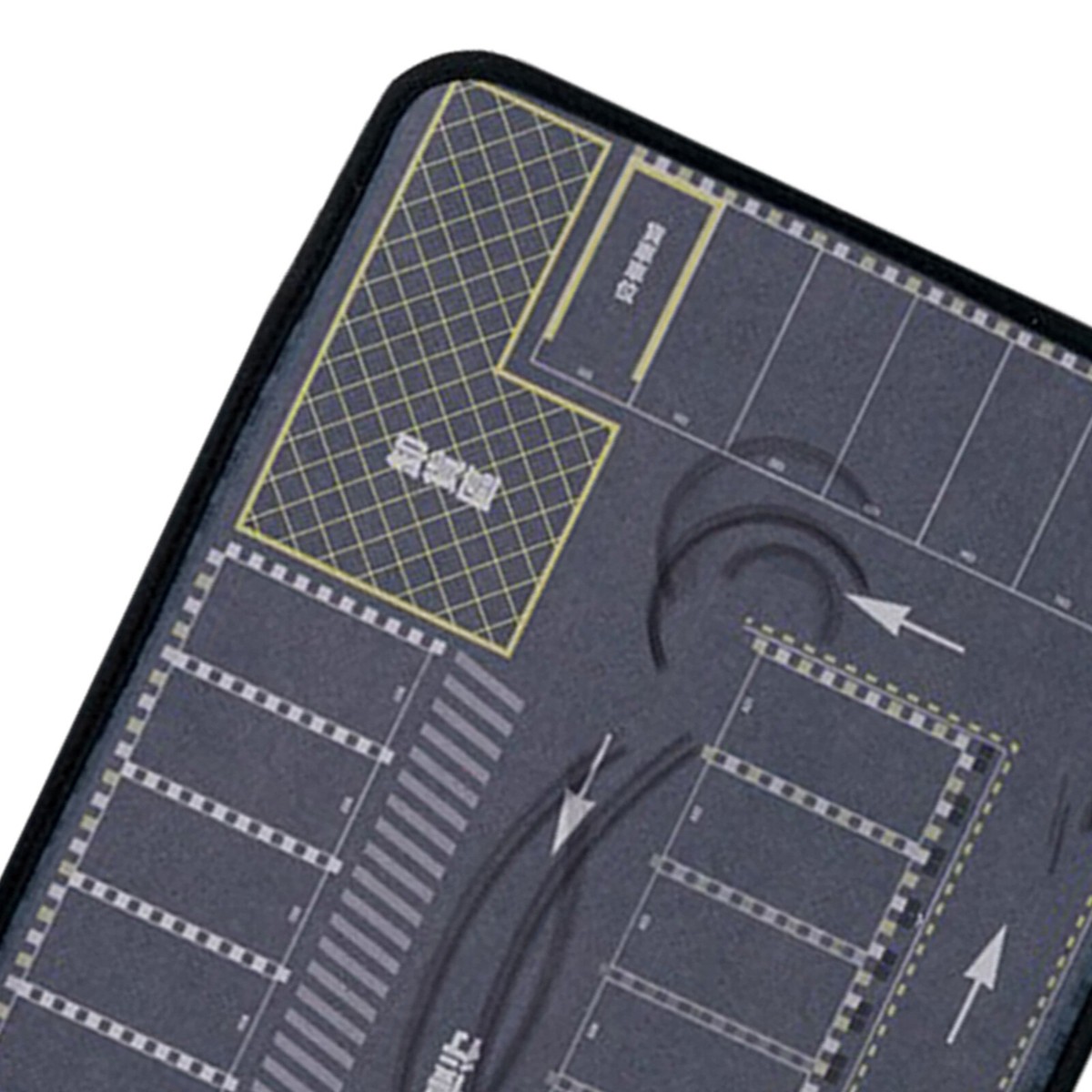 MotiveTech Garage Spielteppich 1:64 - 40x70cm Parkplatz Matte Für Modellautos