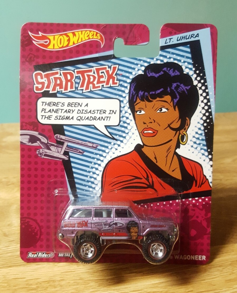 Hot Wheels Pop Culture STAR TREK 1988 Jeep Wagoneer Lt. Uhura 2013