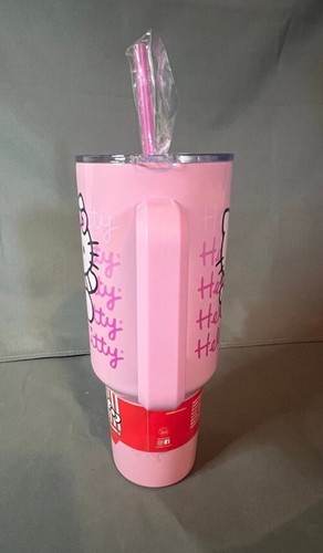 Hello Kitty Stainless Steel 40 oz Tumbler w/ Handle - Picture 5 of 7