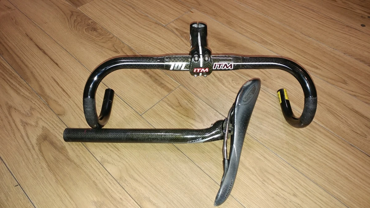 ITM Carbon Fiber Bicycle Handlebars for sale | eBay