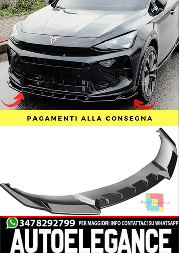 Seat Cupra León Mk1 FL 2024 - Divisor De Parachoques Frontal A Plus+ Cupra V1