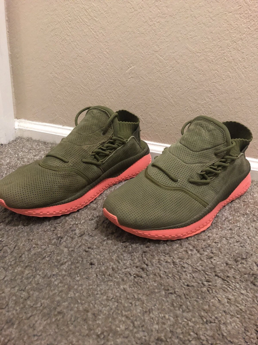 Army green cheap pumas