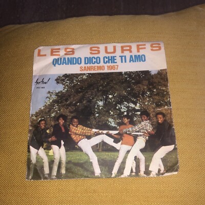 LP*45 7''LES SURFS Wenn ich sage, dass ich dich liebe Das Wichtigste ist, frei zu sein FESTIVAL