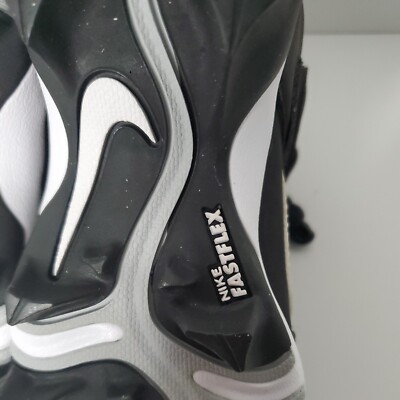 Nike FastFlex Alpha Huarache VRS MD KYSTN BG Black Youth Cleats Size 1.5 New | eBay