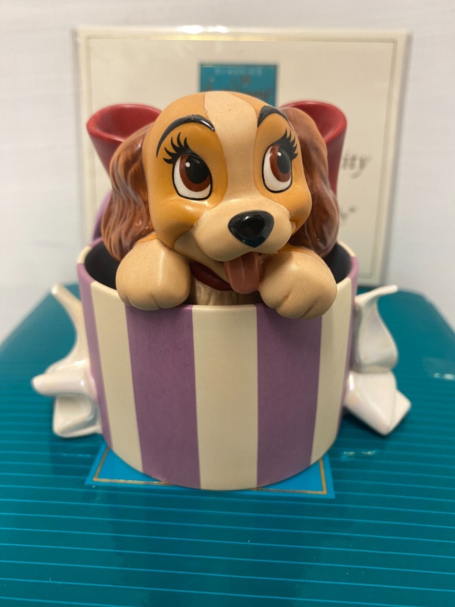 WDCC Disney Classics LADY & THE TRAMP w/ Box “A Perfectly