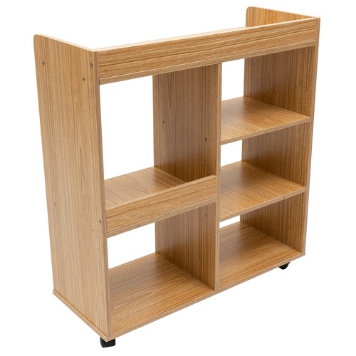 Filing Cabinet, Storage Shelf, Mobile Printer Stand Rubberwood - Picture 16 of 22