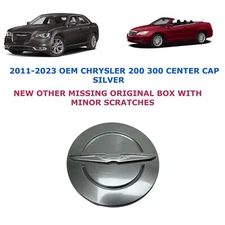 2011-2023 Chrysler 200 300 center cap SILVER 6ES82TRMAA