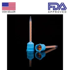 Dental Defend Type HP Crown and Bridge  50 x 10:1 Blue/Orange Fine Mixing Tips