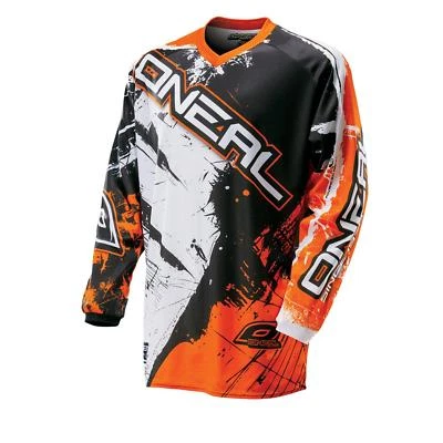 ONeal Element MX FR Jersey SHOCKER Orange Trikot Moto Cross Fahrrad Mountainbike