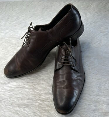 chinese dress ladies Hugo Boss Oxford Dress Shoes with Stacked Logo in Patent Black Leather –  Mens Suit Warehouse main image 0