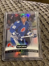 2017-18 17-18 UD Upper Deck Synergy Career Spanning #CS-9 Joe Sakic Holo 🔥📈