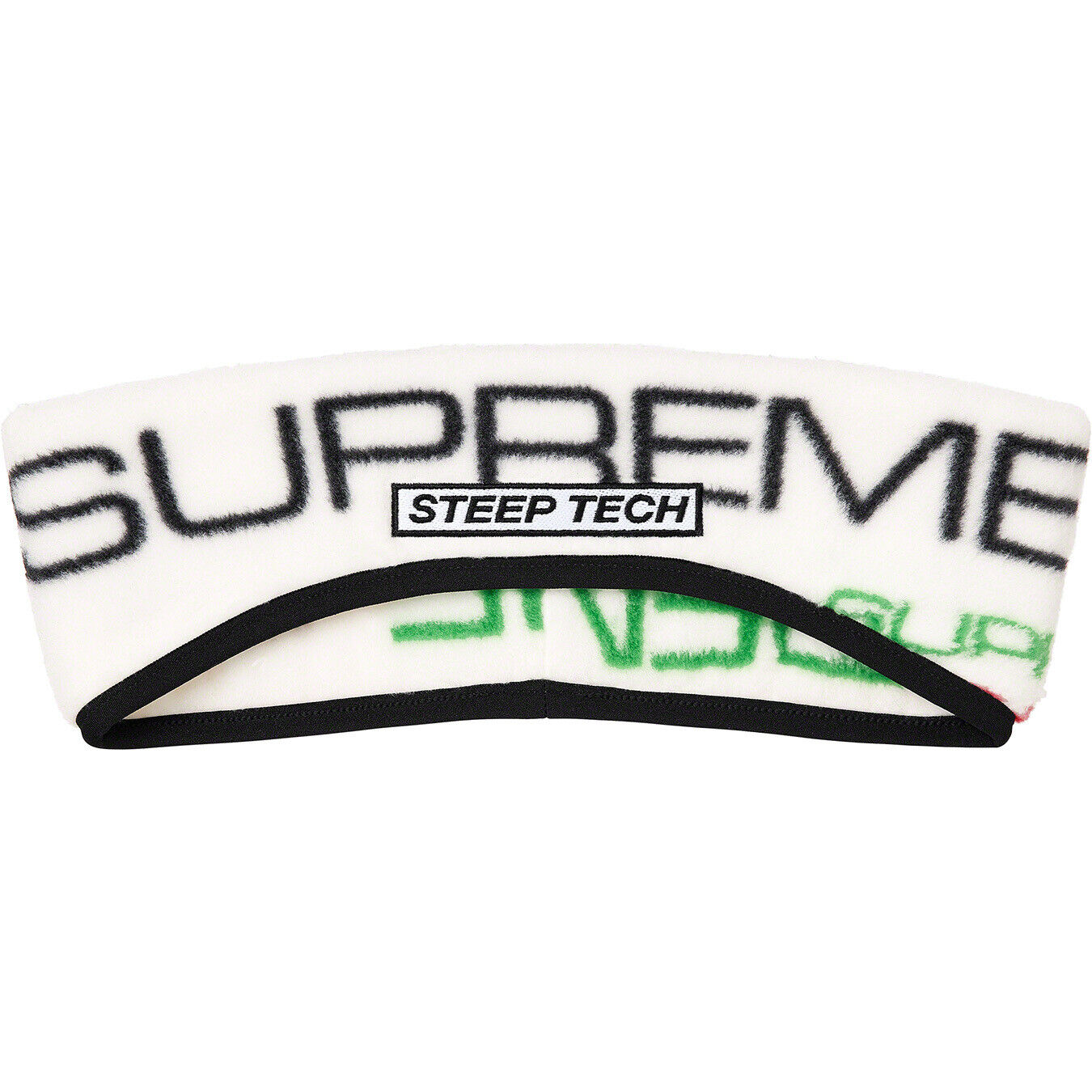 SUPREME  X The North Face WHITE Steep Tech Headband 100% AUTHENTIC L/XL NEW 🔥 